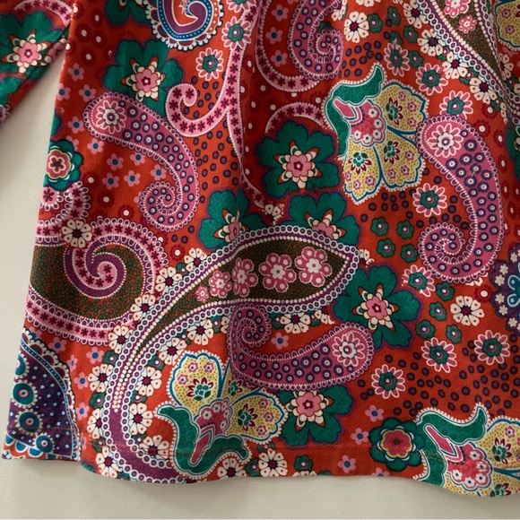 Hanna Andersson 110 Girls 5 Floral Paisley Dress - Picture 9 of 10